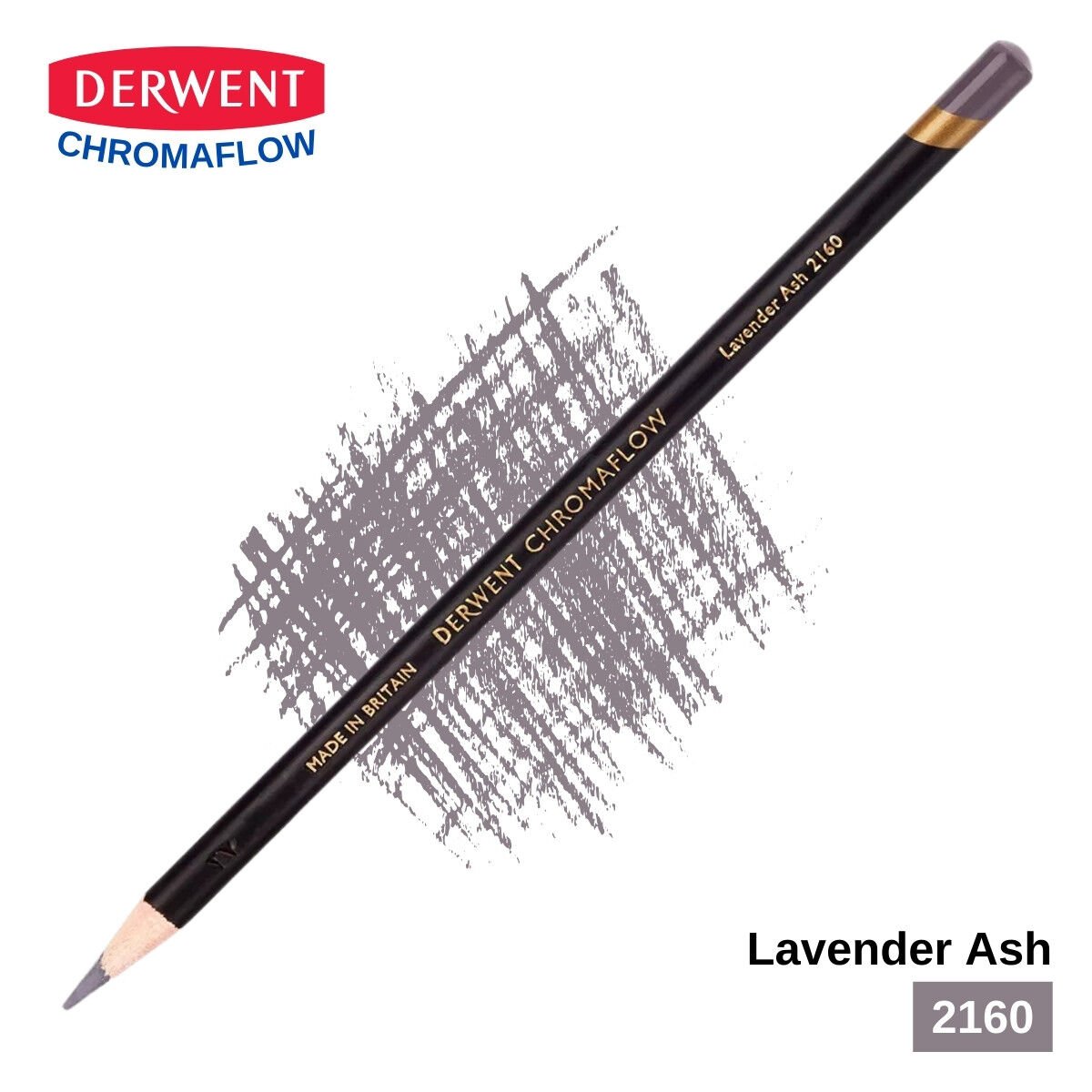 Derwent Chromaflow Kuru Boya Kalemi 2160 Lavender Ash