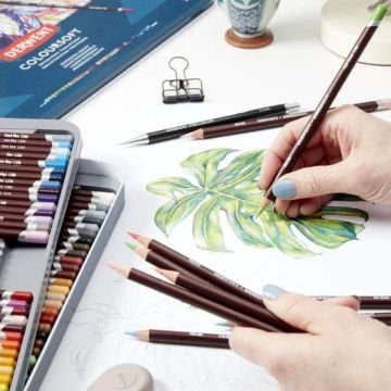 Derwent Coloursoft Kuru Boya Kalemi 36 Renk