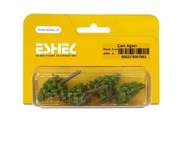 Eshel Maket Çam Ağacı 5cm 4lü