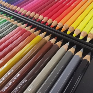 Faber Castell Albrecht Dürer Aquarell Boya Kalemi 48 Renk (Özel Ahşap Kutu + Fırça)