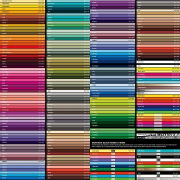 Montana Black Sprey Boya 400ml BLK9105 White