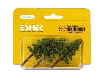 Eshel Maket Çam Ağacı 7cm 3lü