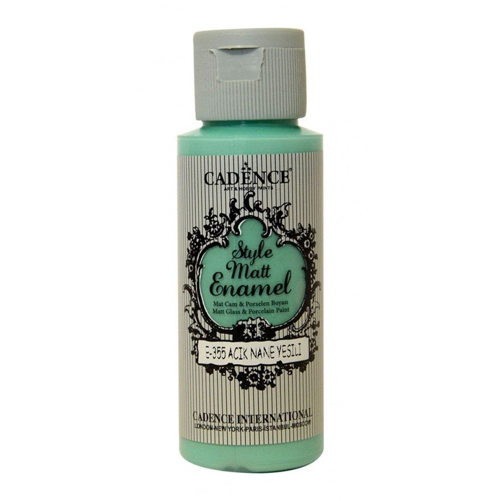 Cadence Style Matt Enamel Cam Boyası 59ml 355 Açık Nane