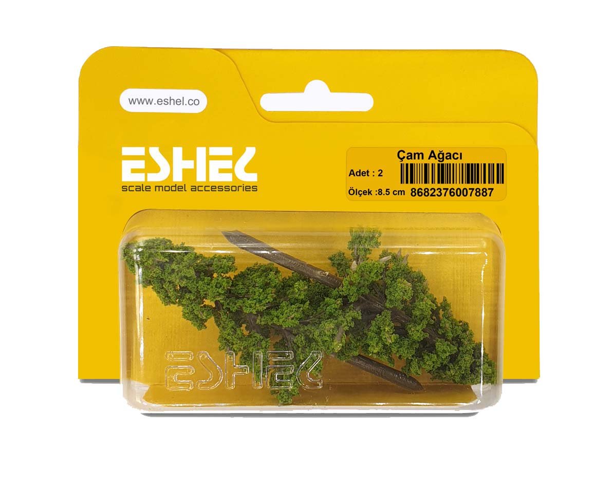 Eshel Maket Çam Ağacı 8,5cm 2li