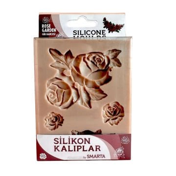 Smarta Silikon Kalıplar Gül Bahçesi 100x130x15mm