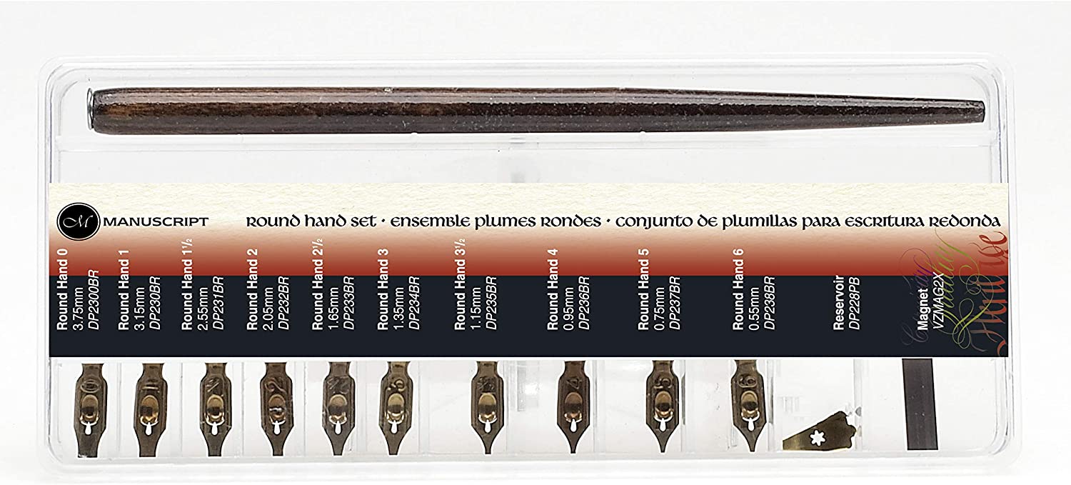 Manuscript Round Hand Kaligrafi Uç Seti MDP280
