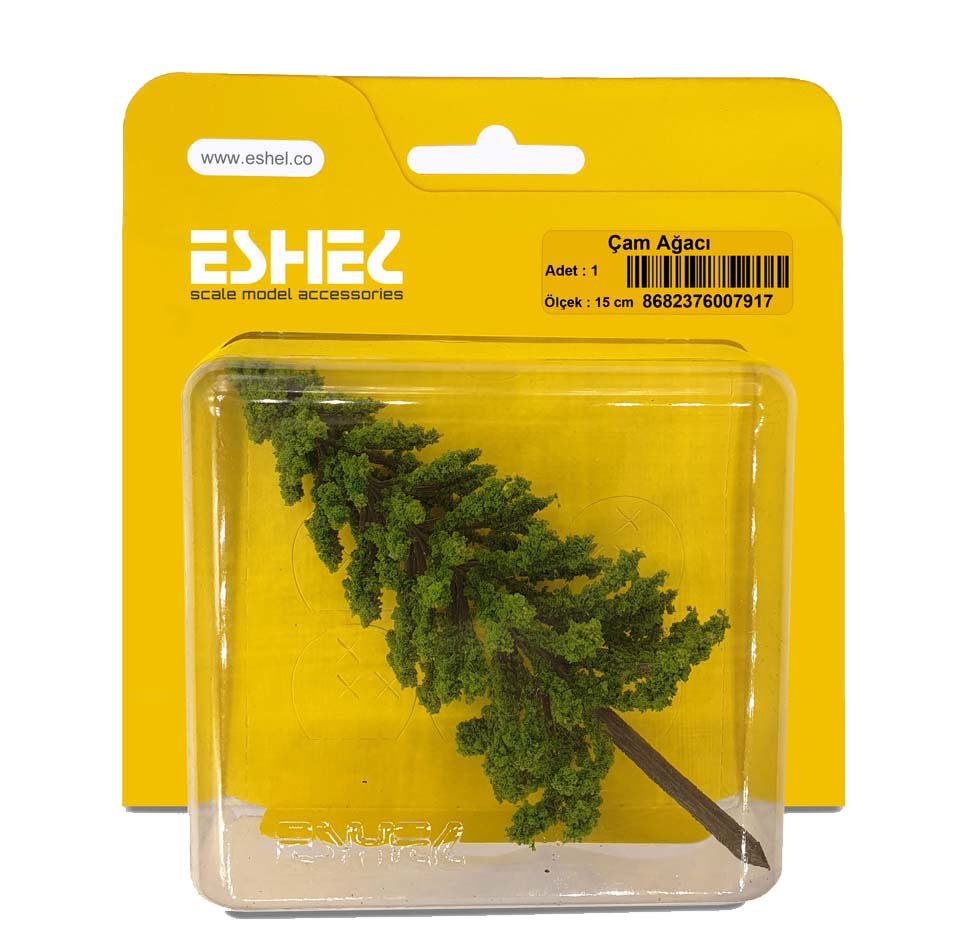 Eshel Maket Çam Ağacı 15cm 1li