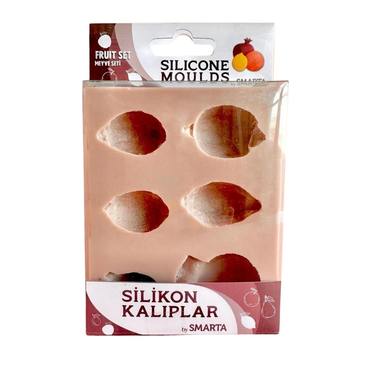 Smarta Silikon Kalıplar Meyve Sepeti 100x130x15mm