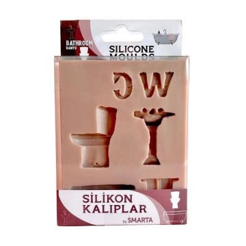 Smarta Silikon Kalıplar Banyo 100x130x15mm