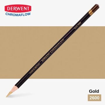 Derwent Chromaflow Kuru Boya Kalemi 2600 Gold