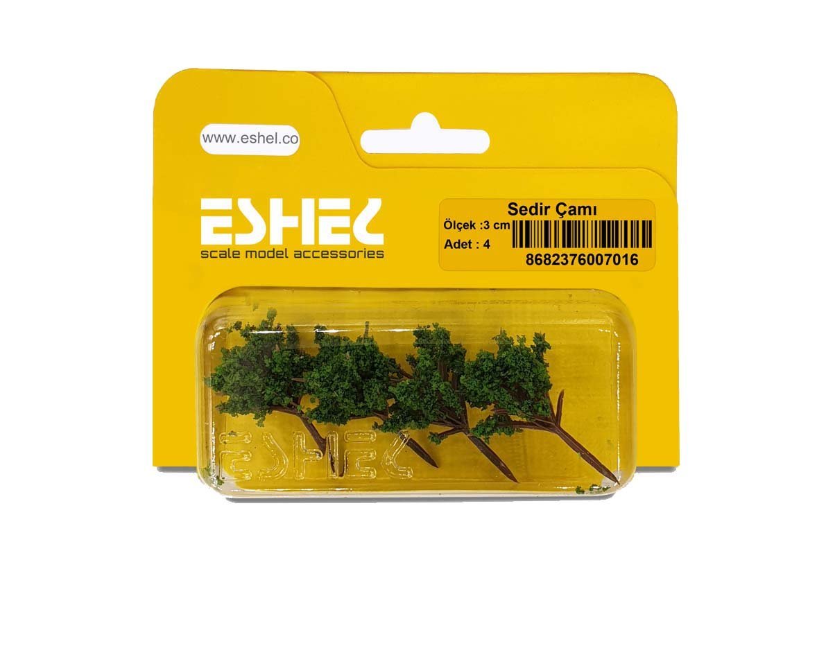 Eshel Maket Sedir Çamı 3cm 4lü