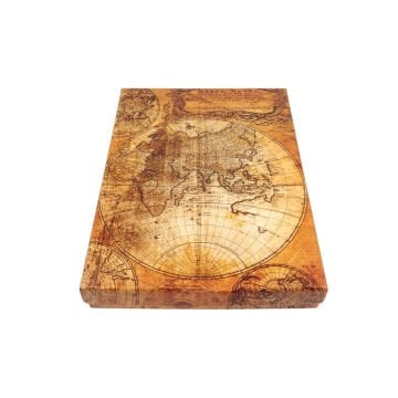 Art Elegant Dolma Ve Kaligrafi Makam Seti 22 Parça World Map Serisi