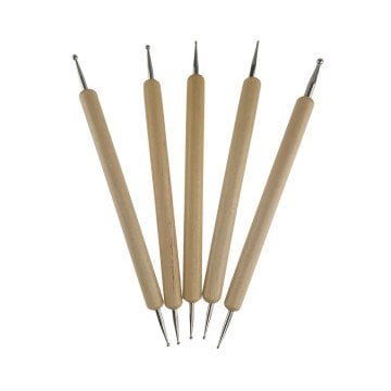 Art Design Aluminyum Folyo Kabartma Seti Ahşap 5li