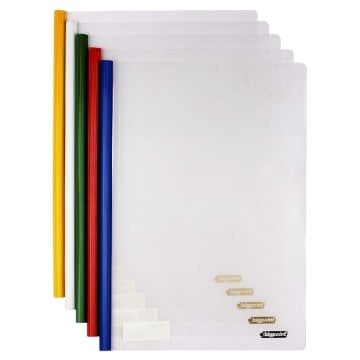 Bigpoint Sıkıştırmalı Rapor Dosyası A4 7mm 5 Renk BP276