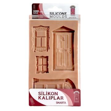 Smarta Silikon Kalıplar Kapılar 118x208x19mm