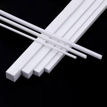 Art Elegant Plastik Kare Çıta İçi Dolu 4x4mm 50cm