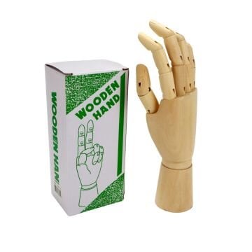Lutart Ahşap Manken Bayan El 25cm