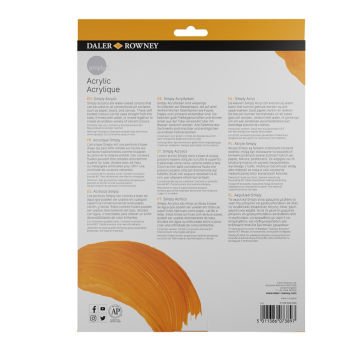 Daler Rowney Simply Akrilik Boya 12ml 24 Renk
