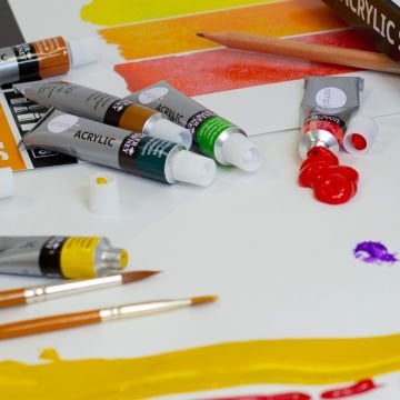 Daler Rowney Simply Akrilik Boya 12ml 24 Renk