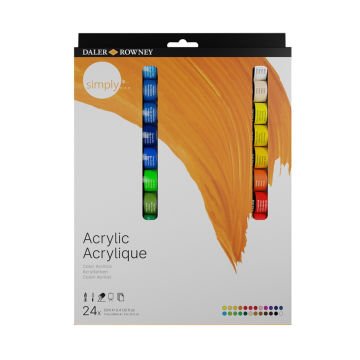 Daler Rowney Simply Akrilik Boya 12ml 24 Renk