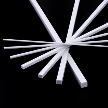 Art Elegant Plastik Kare Çıta İçi Dolu 5x5mm 50cm