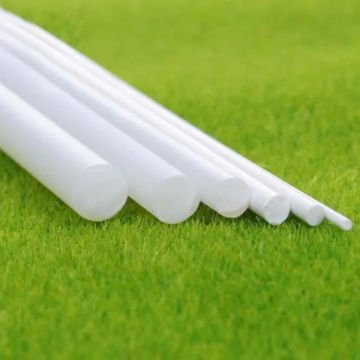 Art Elegant Plastik Yuvarlak Çıta İçi Dolu 50cm 2mm