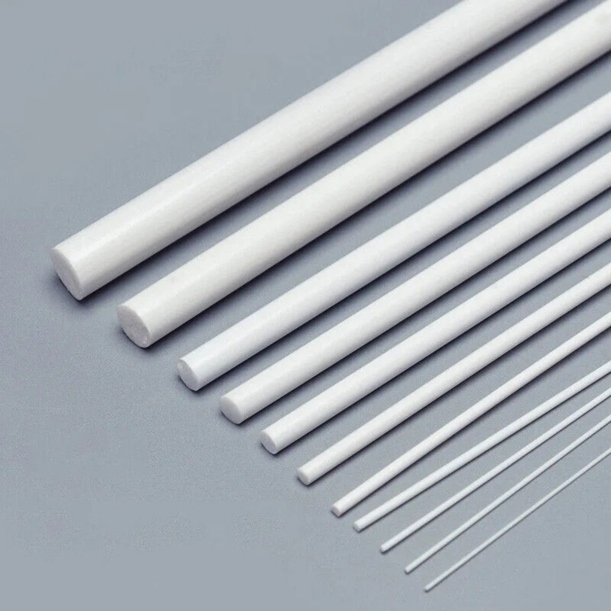 Art Elegant Plastik Yuvarlak Çıta İçi Dolu 50cm 2mm