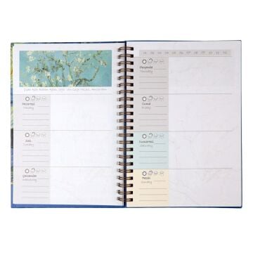 Van Gogh 14x20 Plan Defteri Starry Night