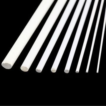 Art Elegant Plastik Yuvarlak Çıta İçi Dolu 50cm 3mm