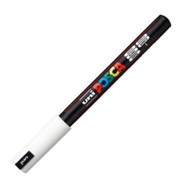 Uni Posca Marker PC-1MR Ultra Fine 0.7mm White