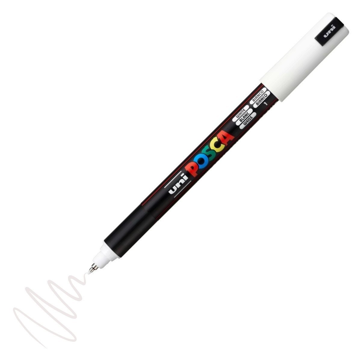 Uni Posca Marker PC-1MR Ultra Fine 0.7mm White