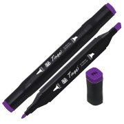 Tinge Twin Çift Uçlu Marker Kalemi P81 Deep Violet