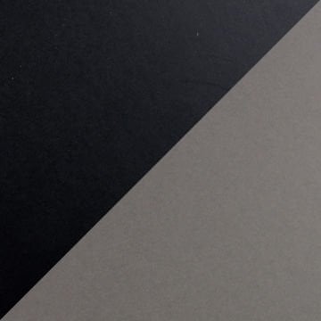 Murano Paspartu Kartonu Çift Taraflı 1.4mm 50x70cm Siyah, Gri