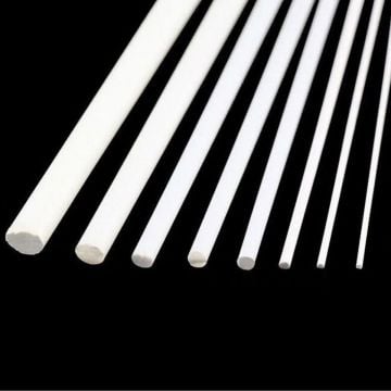Art Elegant Plastik Yuvarlak Çıta İçi Dolu 50cm 5mm