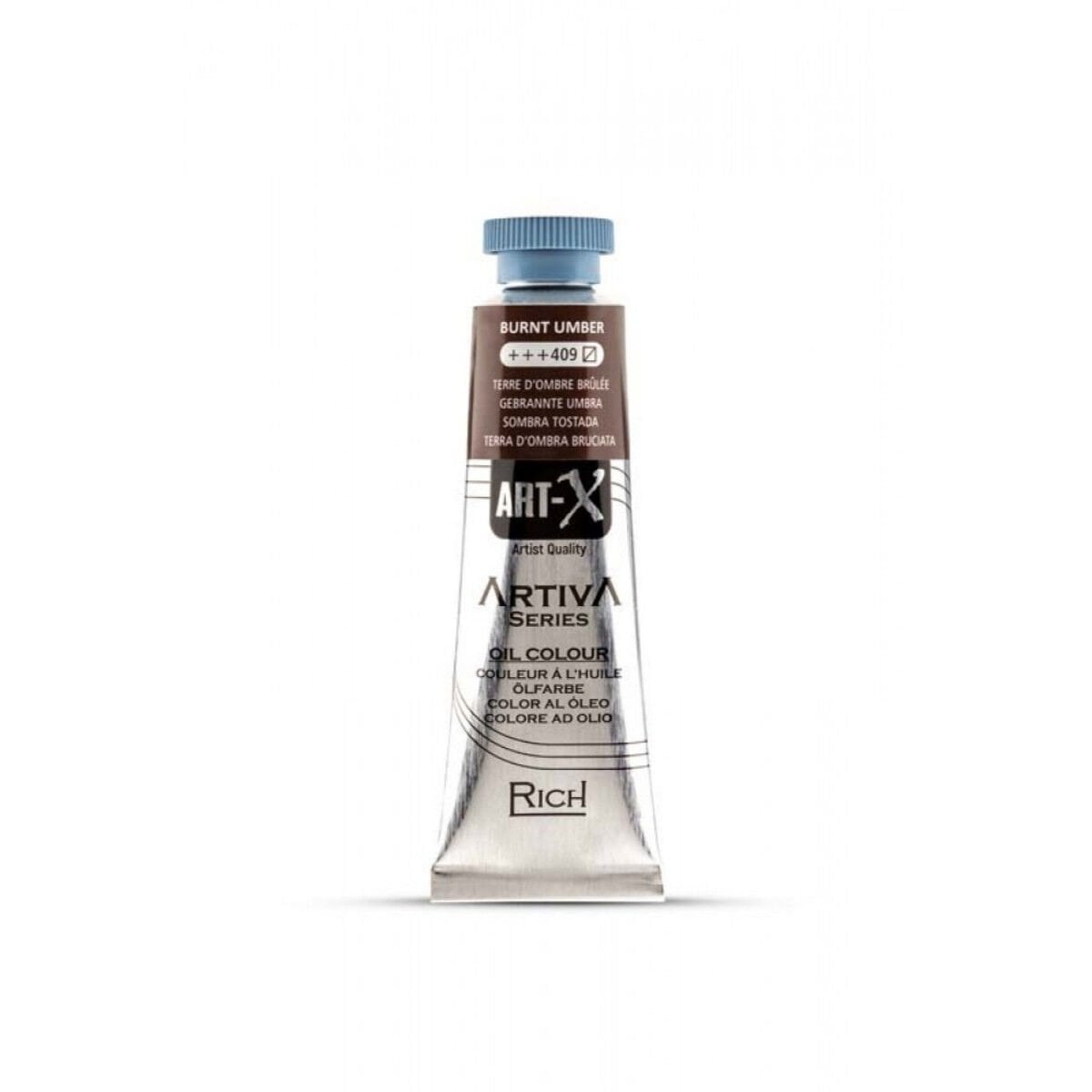 Art-X Artiva Yağlı Boya 37ml 409 Burnt Umber