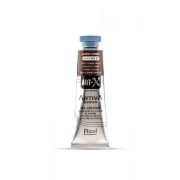 Art-X Artiva Yağlı Boya 37ml 409 Burnt Umber
