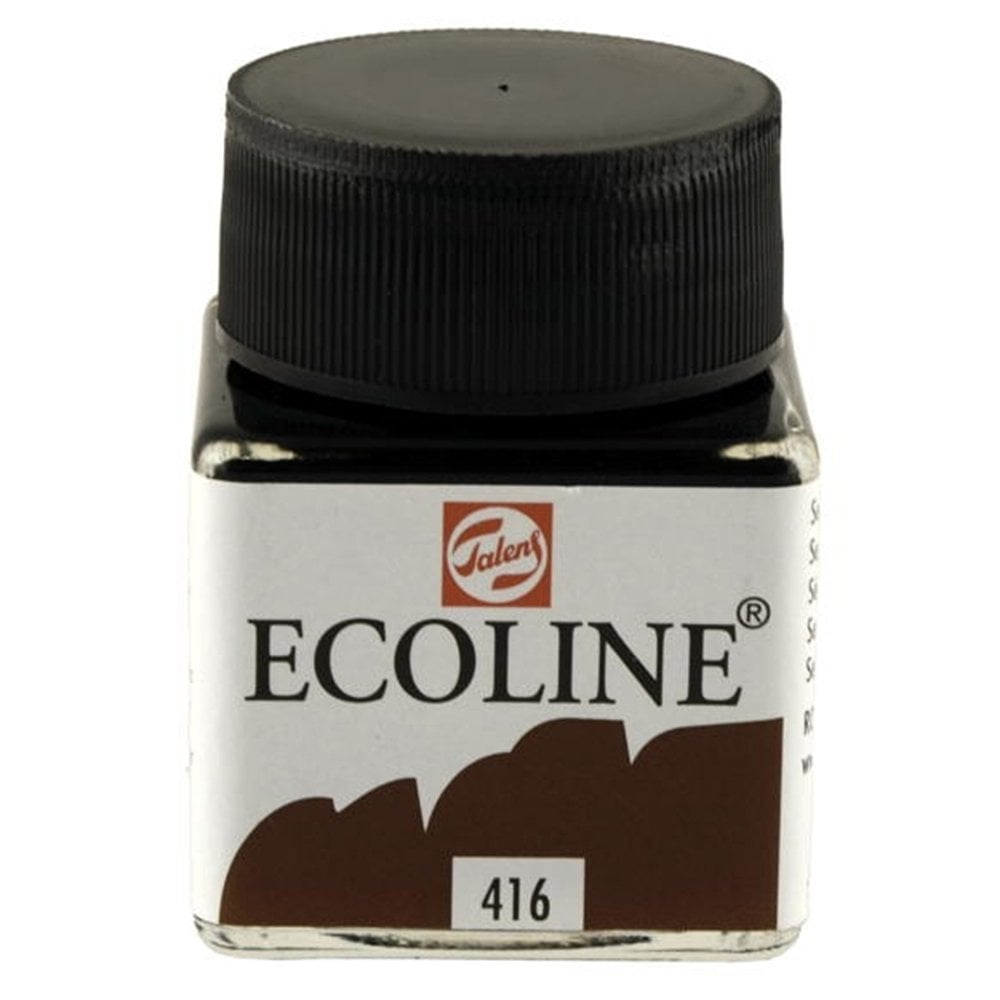 Talens Ecoline Sıvı Suluboya 30ml 416 Sepia