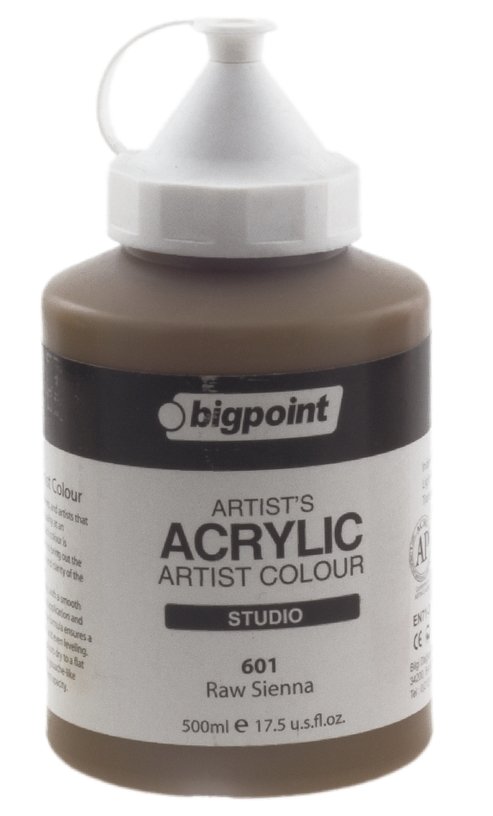 Bigpoint Akrilik Boya 500ml 601 Raw Sienna
