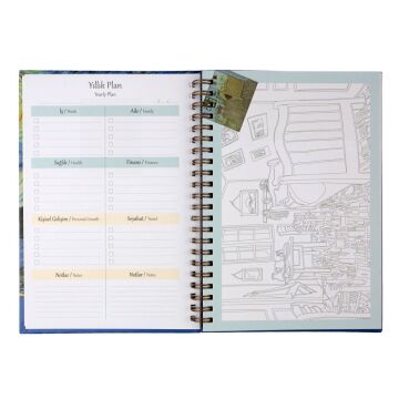Van Gogh 14x20 Plan Defteri İmpressions Collage