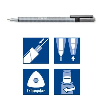 Staedtler Triplus Micro Üçgen Versatil Kalem 0.7mm