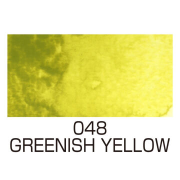 Zig Gansai Tambi Sulu Boya Tablet No 048 Greenish Yellow
