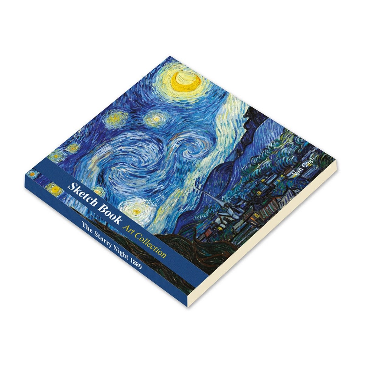 Van Gogh Eskiz Defteri 20x20cm 90gr 60yp The Starry Night 1889