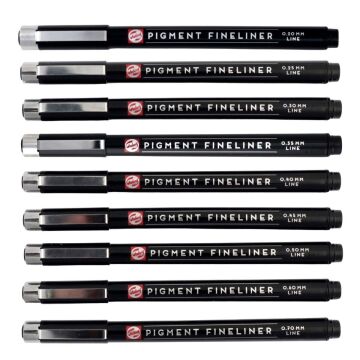 Talens Pigment Fineliner Teknik Çizim Kalemi 03 (0.35mm)
