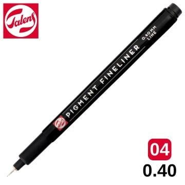 Talens Pigment Fineliner Teknik Çizim Kalemi 04 (0.40mm)