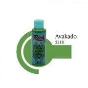 Rich Multi Surface Akrilik Boya 120ml 2218 Avakado