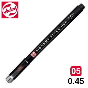 Talens Pigment Fineliner Teknik Çizim Kalemi 05 (0.45mm)