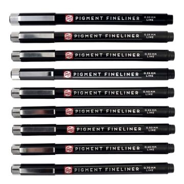 Talens Pigment Fineliner Teknik Çizim Kalemi 05 (0.45mm)