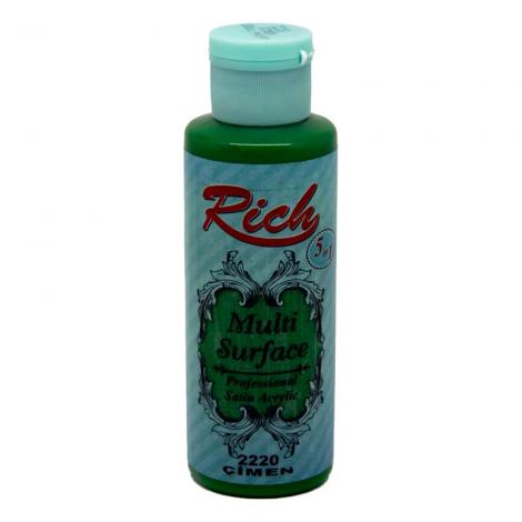 Rich Multi Surface Akrilik Boya 120ml 2220 Çimen