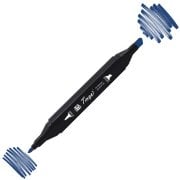 Tinge Twin Çift Uçlu Marker Kalemi Pb69 Prussian Blue