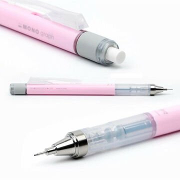 Tombow Mono Graph Dusty Mekanik Kurşun Kalem 0.5mm Pastel Sakura Pembe